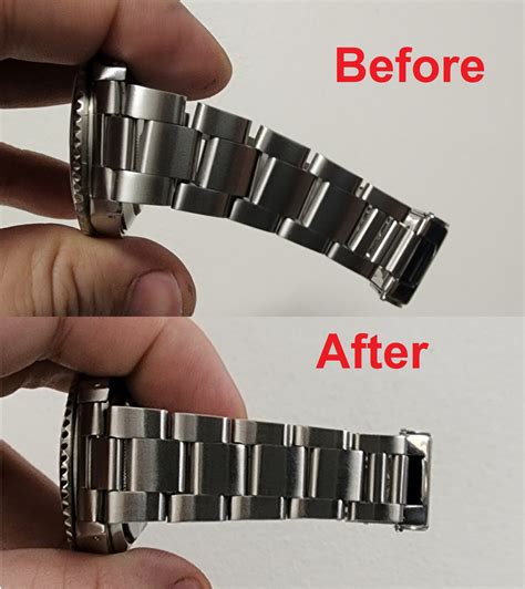 how to prevent rolex bracelet stretch|rolex band stretch repair near me.